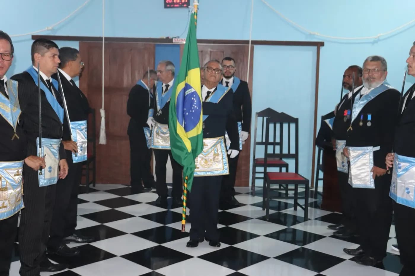 Registro fotográfico: SESSÃO MAGNA PÚBLICA DE ABERTURA DO ANO MAÇÔNICO DO GRANDE ORIENTE DO BRASIL – RIO GRANDE DO NORTE (GOB-RN) – 2025.