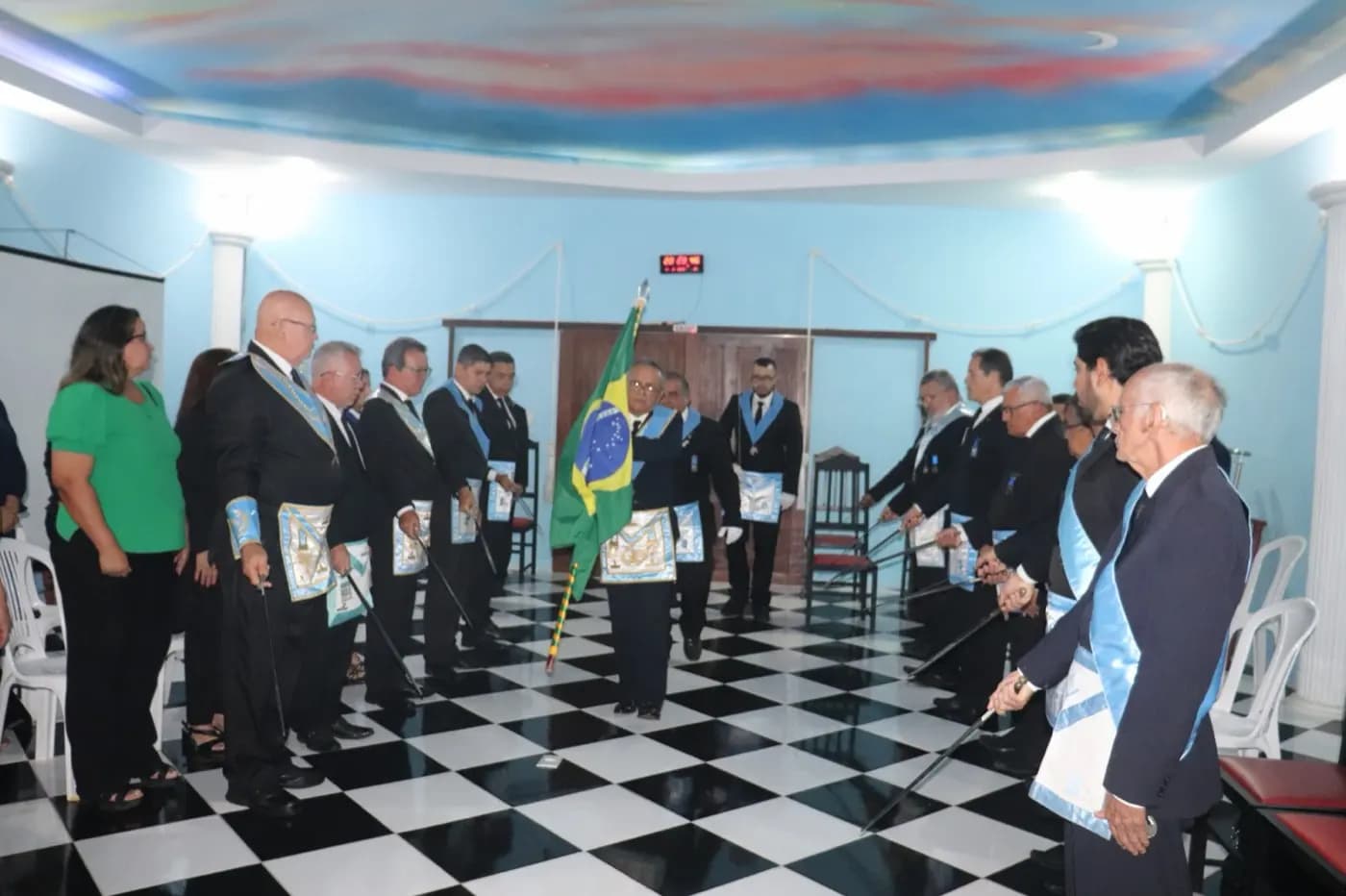 Registro fotográfico: SESSÃO MAGNA PÚBLICA DE ABERTURA DO ANO MAÇÔNICO DO GRANDE ORIENTE DO BRASIL – RIO GRANDE DO NORTE (GOB-RN) – 2025.