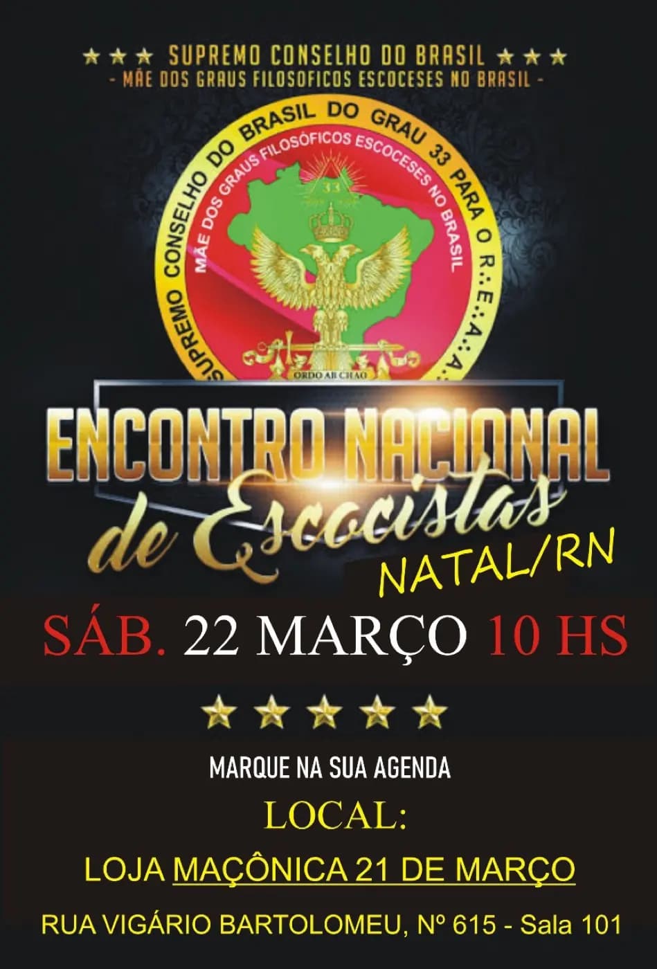 Registro fotográfico: ENCONTRO NACIONAL DE ESCOSISTAS NATAL-RN