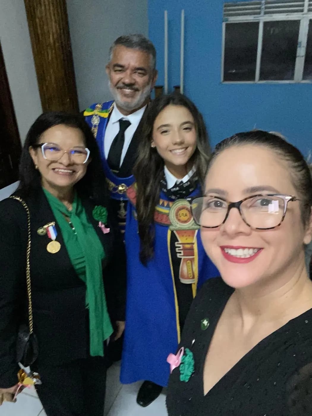 Registro fotográfico: SESSÃO MAGNA PÚBLICA ALUSIVA AO 51º ANO DE FUNDAÇÃO DA LOJA MAÇÔNICA UNIÃO NATALENSE Nº 2.414, ORIENTE DE PARNAMIRIM/RN, E AO DIA INTERNACIONAL DA MULHER.