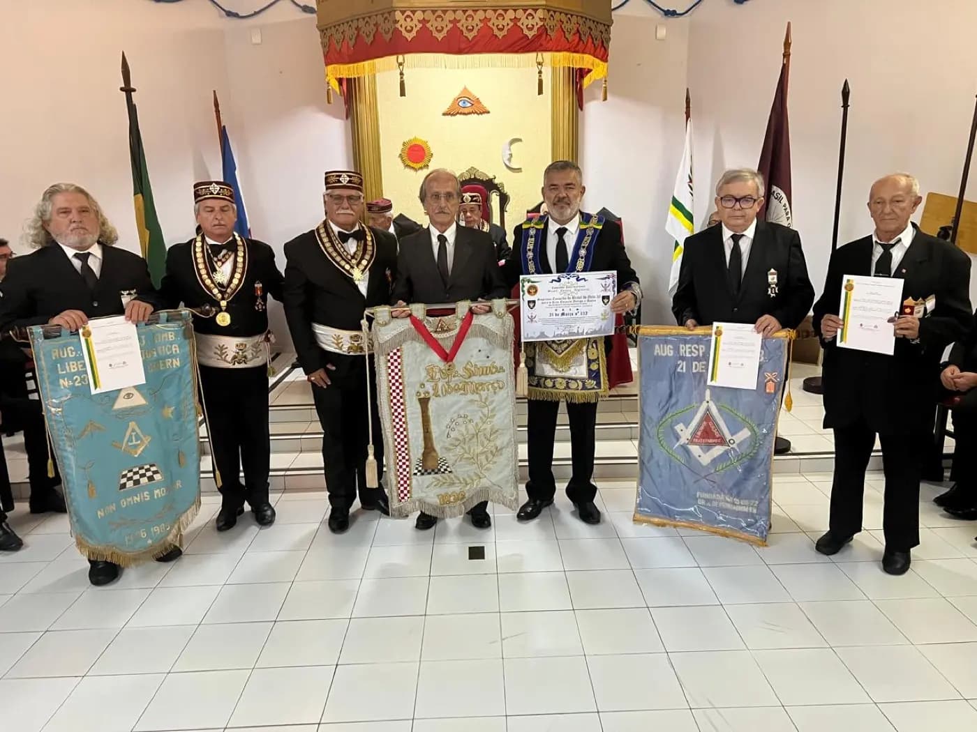 Registro fotográfico: PARTICIPAÇÃO DO GRÃO-MESTRE DO GOB-RN NO ENCONTRO NACIONAL DE ESCOCISTAS – 2025.