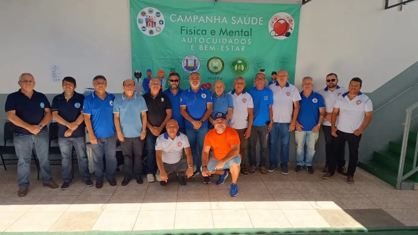 Registro fotográfico: AÇÃO FILANTRÓPICA ESTADUAL COORDENADA PELO GOB/RN, REALIZADA NO DIA 26/04/2025 – CAMPANHA SAÚDE FÍSICA E MENTAL, AUTOCUIDADOS E BEM-ESTAR.