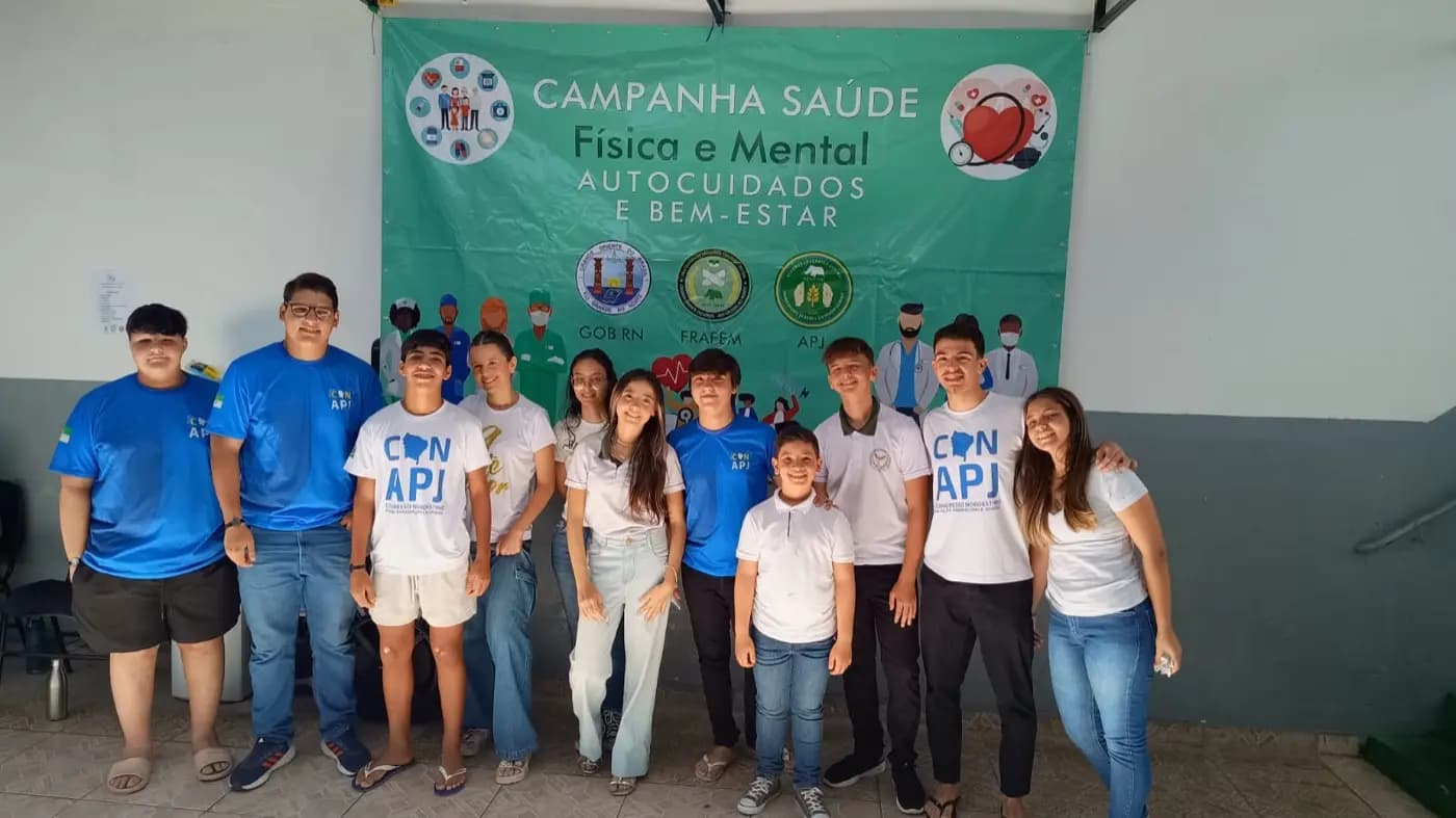 Registro fotográfico: AÇÃO FILANTRÓPICA ESTADUAL COORDENADA PELO GOB/RN, REALIZADA NO DIA 26/04/2025 – CAMPANHA SAÚDE FÍSICA E MENTAL, AUTOCUIDADOS E BEM-ESTAR.