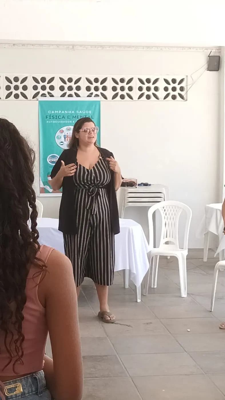 Registro fotográfico: AÇÃO FILANTRÓPICA ESTADUAL COORDENADA PELO GOB/RN, REALIZADA NO DIA 26/04/2025 – CAMPANHA SAÚDE FÍSICA E MENTAL, AUTOCUIDADOS E BEM-ESTAR.