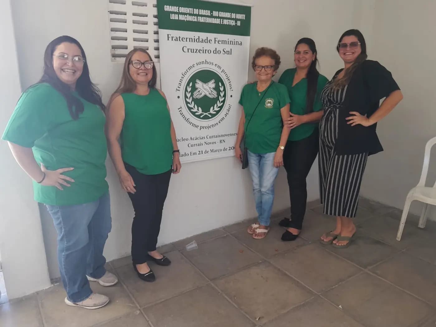 Registro fotográfico: AÇÃO FILANTRÓPICA ESTADUAL COORDENADA PELO GOB/RN, REALIZADA NO DIA 26/04/2025 – CAMPANHA SAÚDE FÍSICA E MENTAL, AUTOCUIDADOS E BEM-ESTAR.