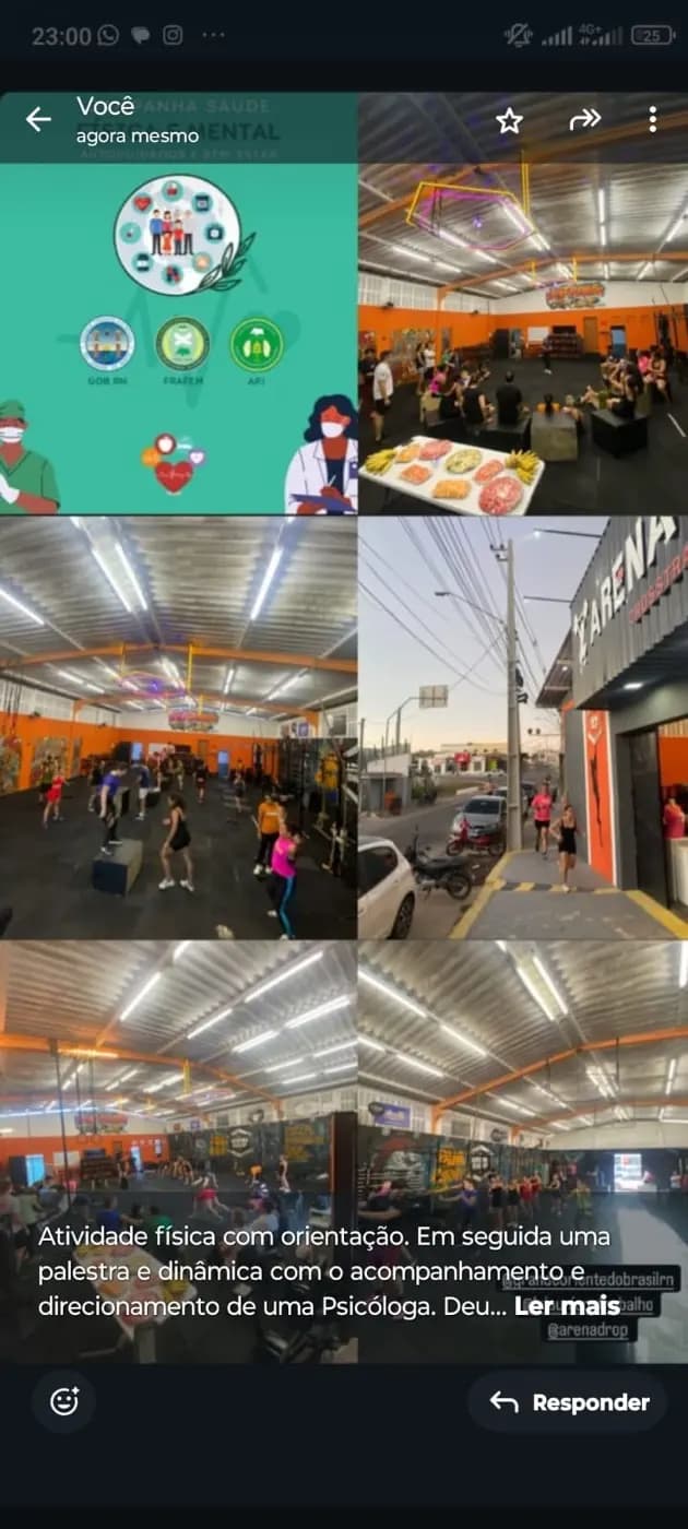 Registro fotográfico: AÇÃO FILANTRÓPICA ESTADUAL COORDENADA PELO GOB/RN, REALIZADA NO DIA 26/04/2025 – CAMPANHA SAÚDE FÍSICA E MENTAL, AUTOCUIDADOS E BEM-ESTAR.