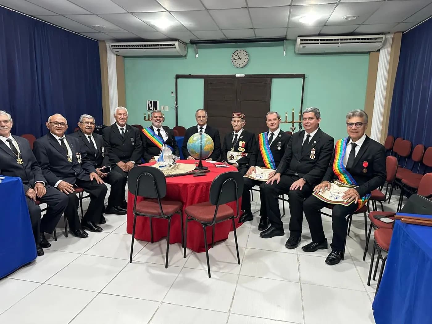 Registro fotográfico: PARTICIPAÇÃO DO GRÃO-MESTRE DO GOB-RN NA SESSÃO DE ELEVAÇÃO AO GRAU 22 – SUPREMO CONSELHO DO BRASIL DO GRAU 33 PARA O RITO ESCOCÊS ANTIGO E ACEITO – DELEGACIA LITÚRGICA DO RIO GRANDE DO NORTE – KADOSCH 21.