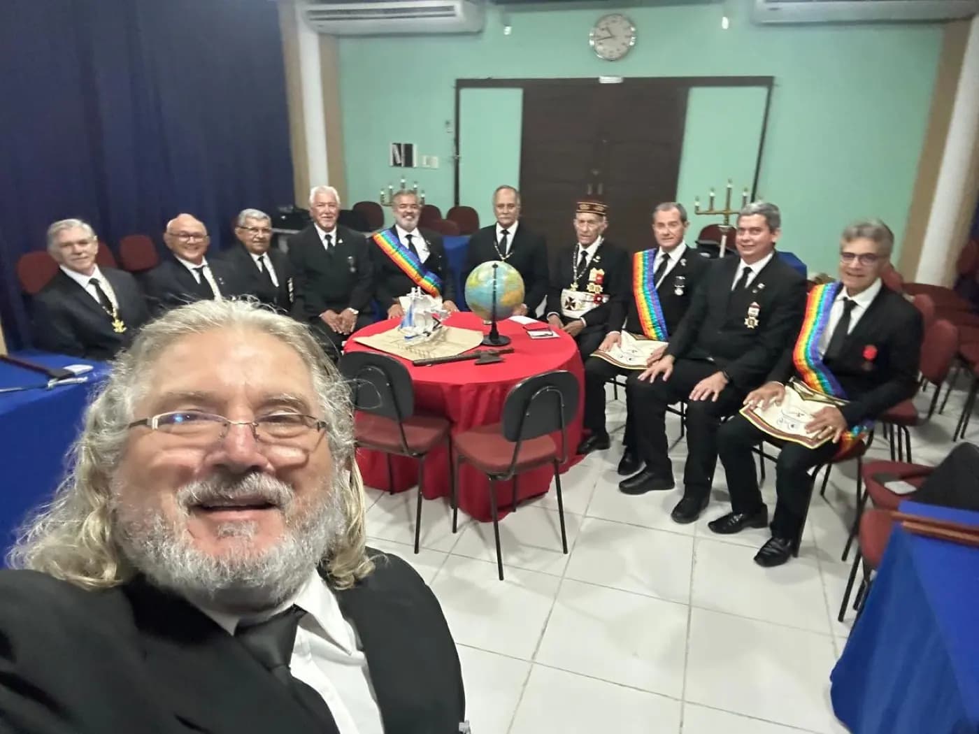 Registro fotográfico: PARTICIPAÇÃO DO GRÃO-MESTRE DO GOB-RN NA SESSÃO DE ELEVAÇÃO AO GRAU 22 – SUPREMO CONSELHO DO BRASIL DO GRAU 33 PARA O RITO ESCOCÊS ANTIGO E ACEITO – DELEGACIA LITÚRGICA DO RIO GRANDE DO NORTE – KADOSCH 21.