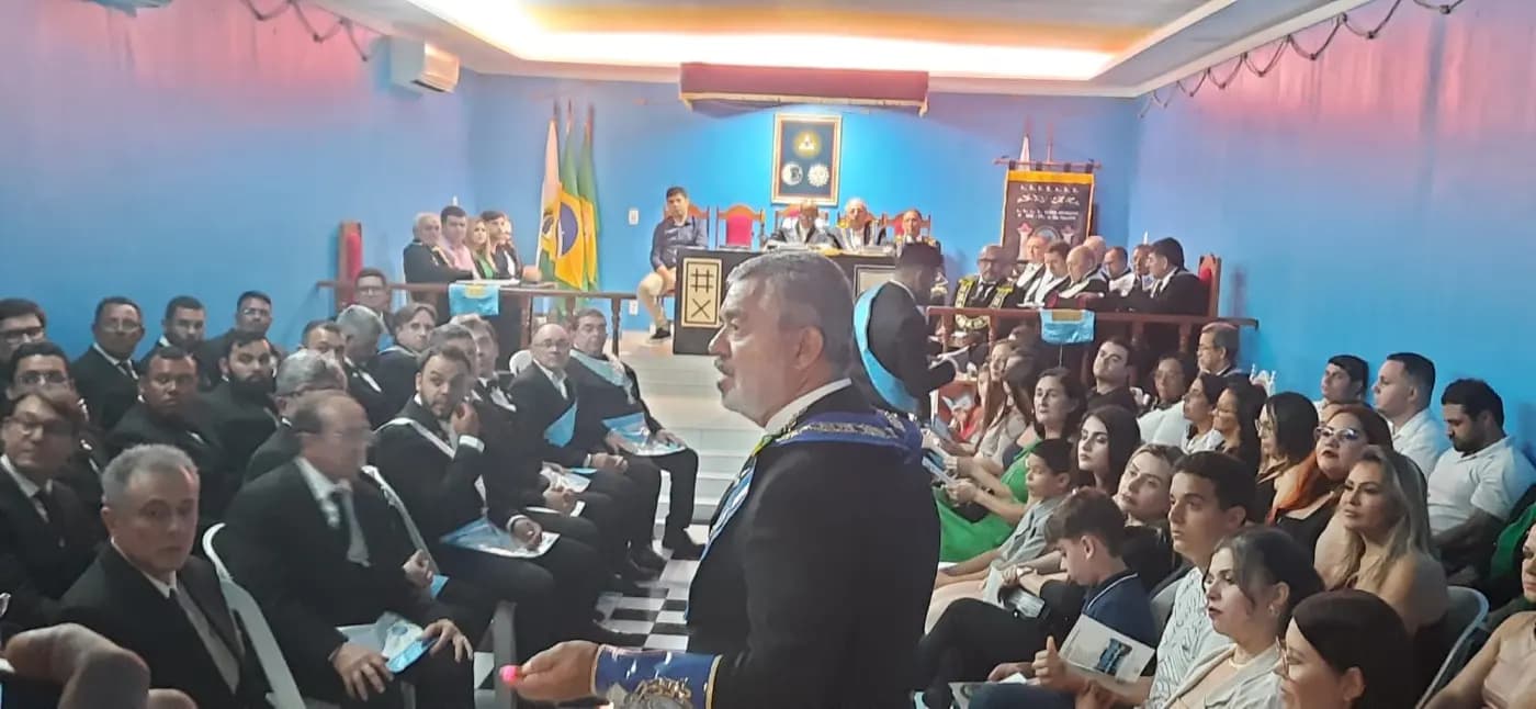 Registro fotográfico: SESSÕES MAÇÔNICAS REALIZADAS PELA LOJA MAÇÔNICA ACÁCIA MICAELENSE Nº 2.365, ORIENTE DE SÃO MIGUEL/RN.