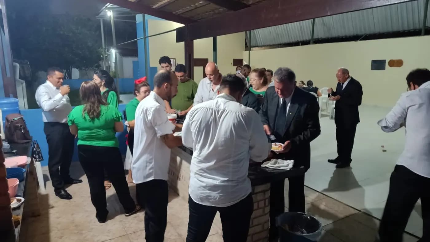 Registro fotográfico: SESSÃO MAGNA DE PROMOÇÃO (ELEVAÇÃO) AO GRAU DE COMPANHEIRO MAÇOM, REALIZADA PELA LOJA MAÇÔNICA LUIZ GONZAGA DO NASCIMENTO Nº 4.567 – RITO SCHRÖDER.