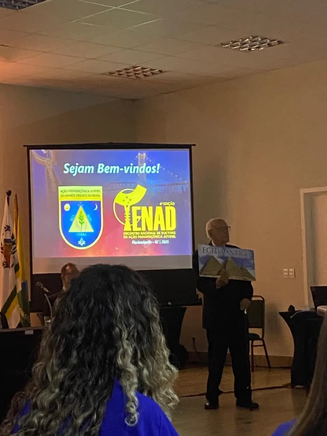 Registro fotográfico: ENAD – ENCONTRO NACIONAL DE DUCTORS 2025, DA AÇÃO PARAMAÇÔNICA JUVENIL (APJ), OCORRIDO EM FLORIANÓPOLIS-SC.