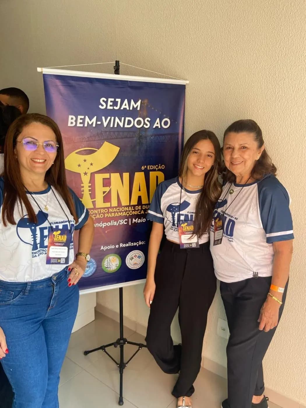 Registro fotográfico: ENAD – ENCONTRO NACIONAL DE DUCTORS 2025, DA AÇÃO PARAMAÇÔNICA JUVENIL (APJ), OCORRIDO EM FLORIANÓPOLIS-SC.