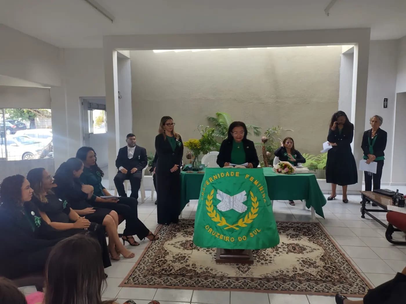 Registro fotográfico: SESSÃO MAGNA DE INSTALAÇÃO E POSSE DE VENERÁVEL MESTRE E POSSE DA NOVA DIRETORIA DA LOJA MAÇÔNICA UNIVERSITÁRIA ESTRELA NATALENSE Nº 4.122, RITO SCHRÖDER, ORIENTE DE PARNAMIRIM-RN, ELEITOS PARA O BIÊNIO 2025/2027.