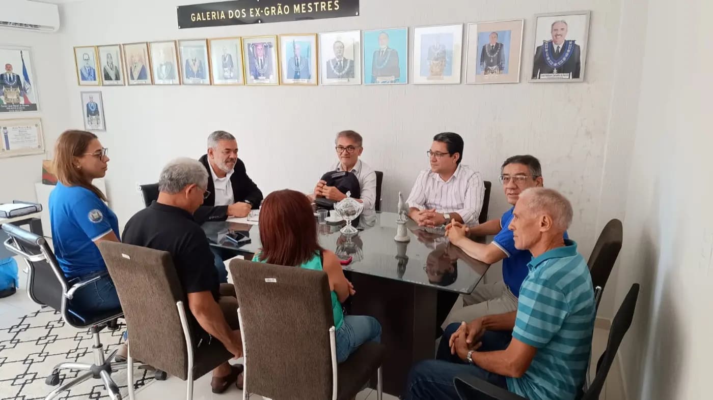 Registro fotográfico: REUNIÃO DE PLANEJAMENTO PARA O ATO DE POSSE DE SECRETÁRIOS E JUÍZES DO GOB-RN RECÉM NOMEADOS.