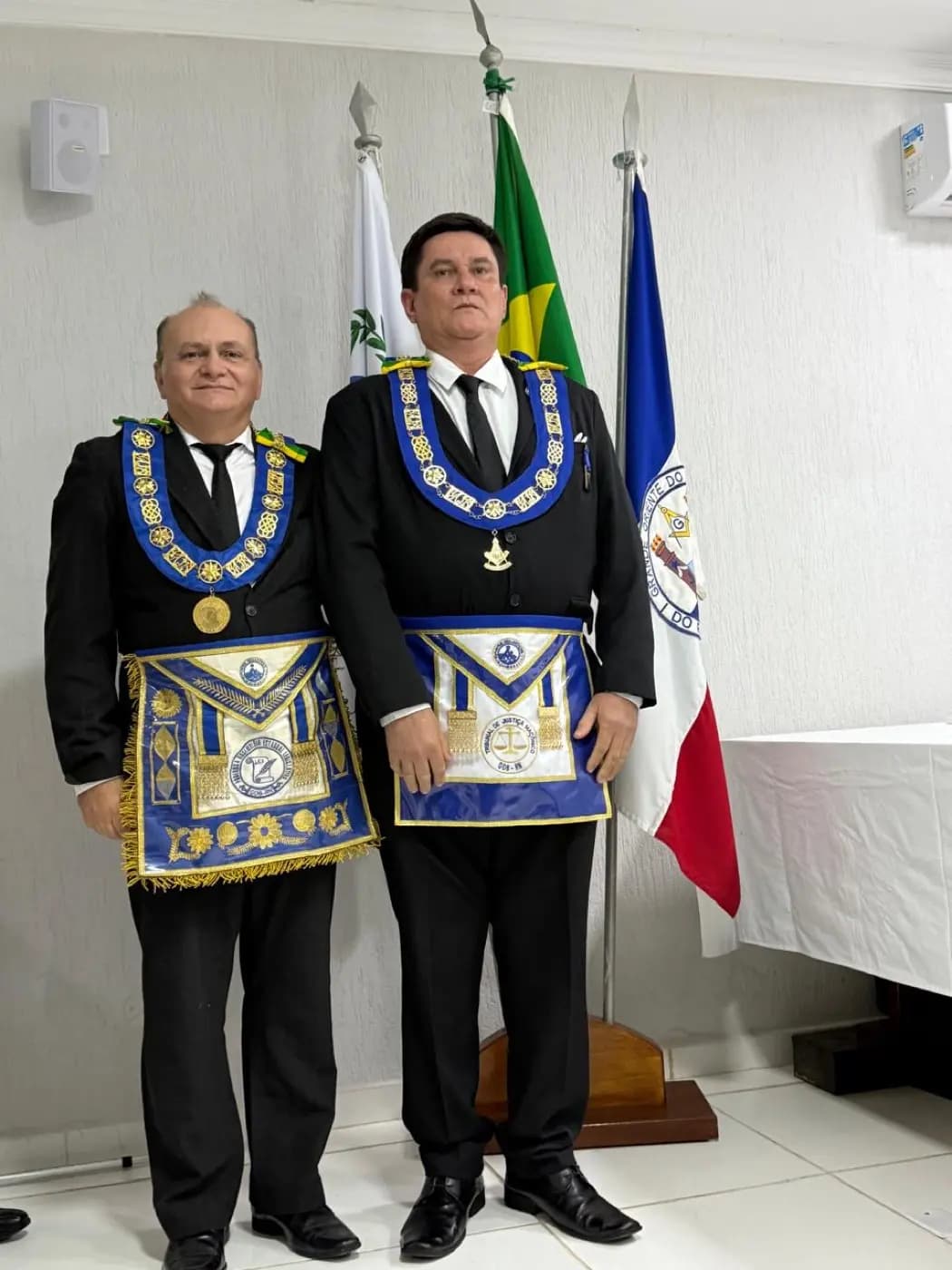 Registro fotográfico: ATO ADMINISTRATIVO DE POSSE DA DIRETORA EXECUTIVA DA APJ/GOB-RN, DE SECRETÁRIOS DO GOB-RN E DE JUÍZES DOS TRIBUNAIS MAÇÔNICOS DO GOB-RN.