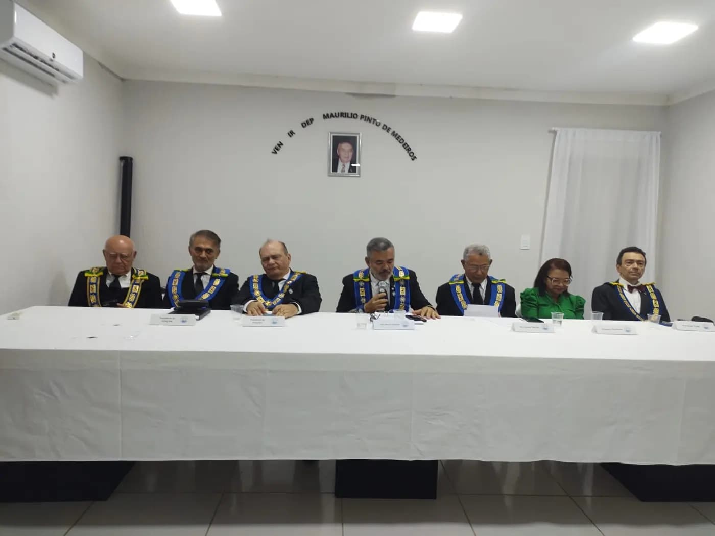 Registro fotográfico: ATO ADMINISTRATIVO DE POSSE DA DIRETORA EXECUTIVA DA APJ/GOB-RN, DE SECRETÁRIOS DO GOB-RN E DE JUÍZES DOS TRIBUNAIS MAÇÔNICOS DO GOB-RN.