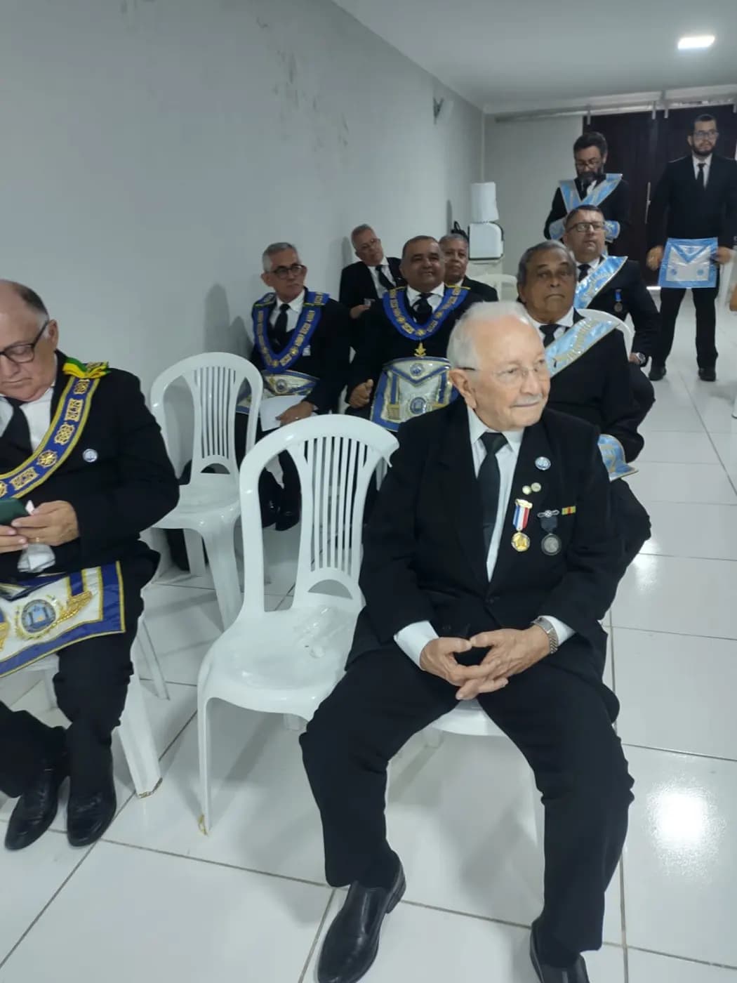 Registro fotográfico: ATO ADMINISTRATIVO DE POSSE DA DIRETORA EXECUTIVA DA APJ/GOB-RN, DE SECRETÁRIOS DO GOB-RN E DE JUÍZES DOS TRIBUNAIS MAÇÔNICOS DO GOB-RN.