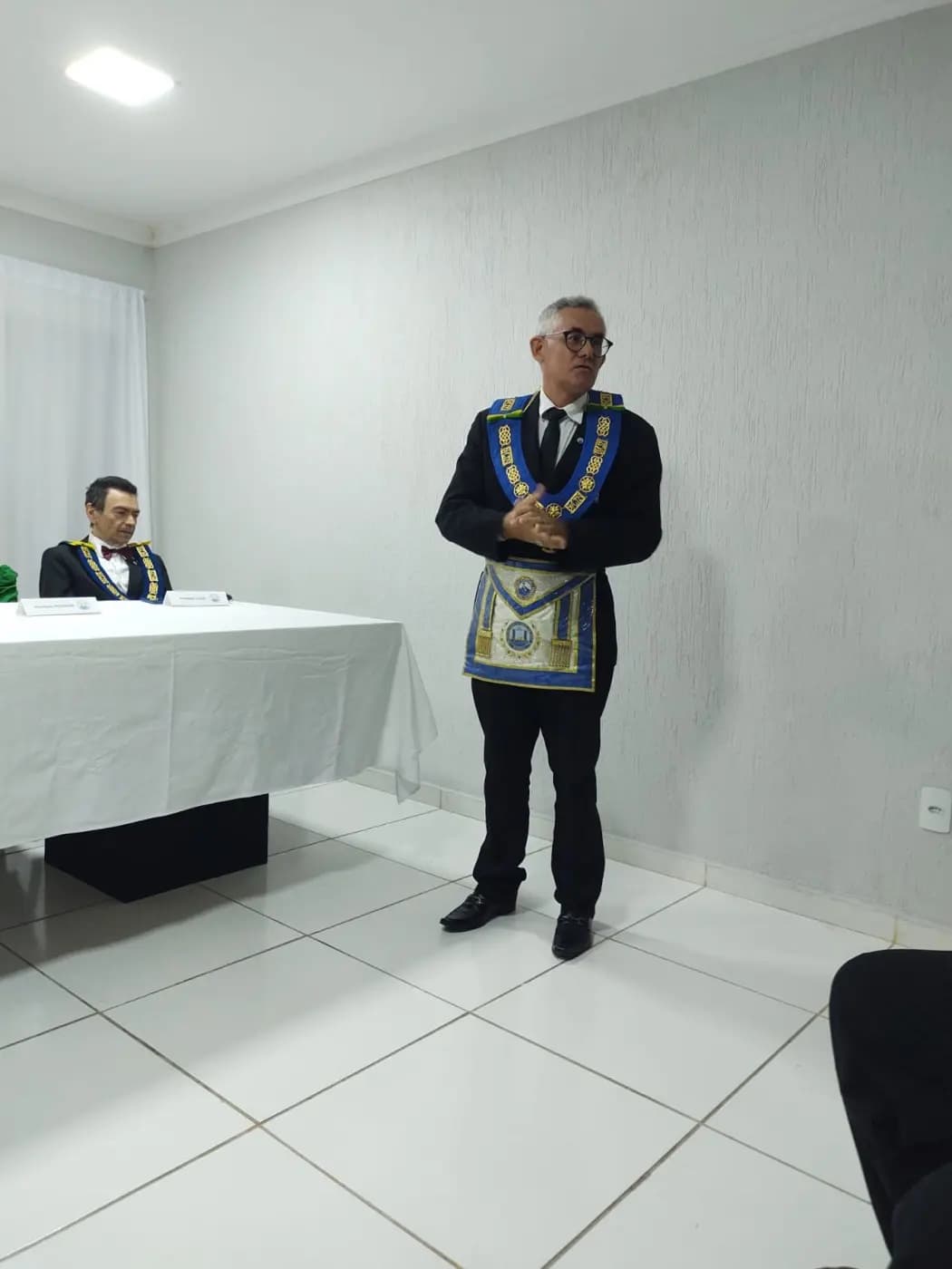 Registro fotográfico: ATO ADMINISTRATIVO DE POSSE DA DIRETORA EXECUTIVA DA APJ/GOB-RN, DE SECRETÁRIOS DO GOB-RN E DE JUÍZES DOS TRIBUNAIS MAÇÔNICOS DO GOB-RN.