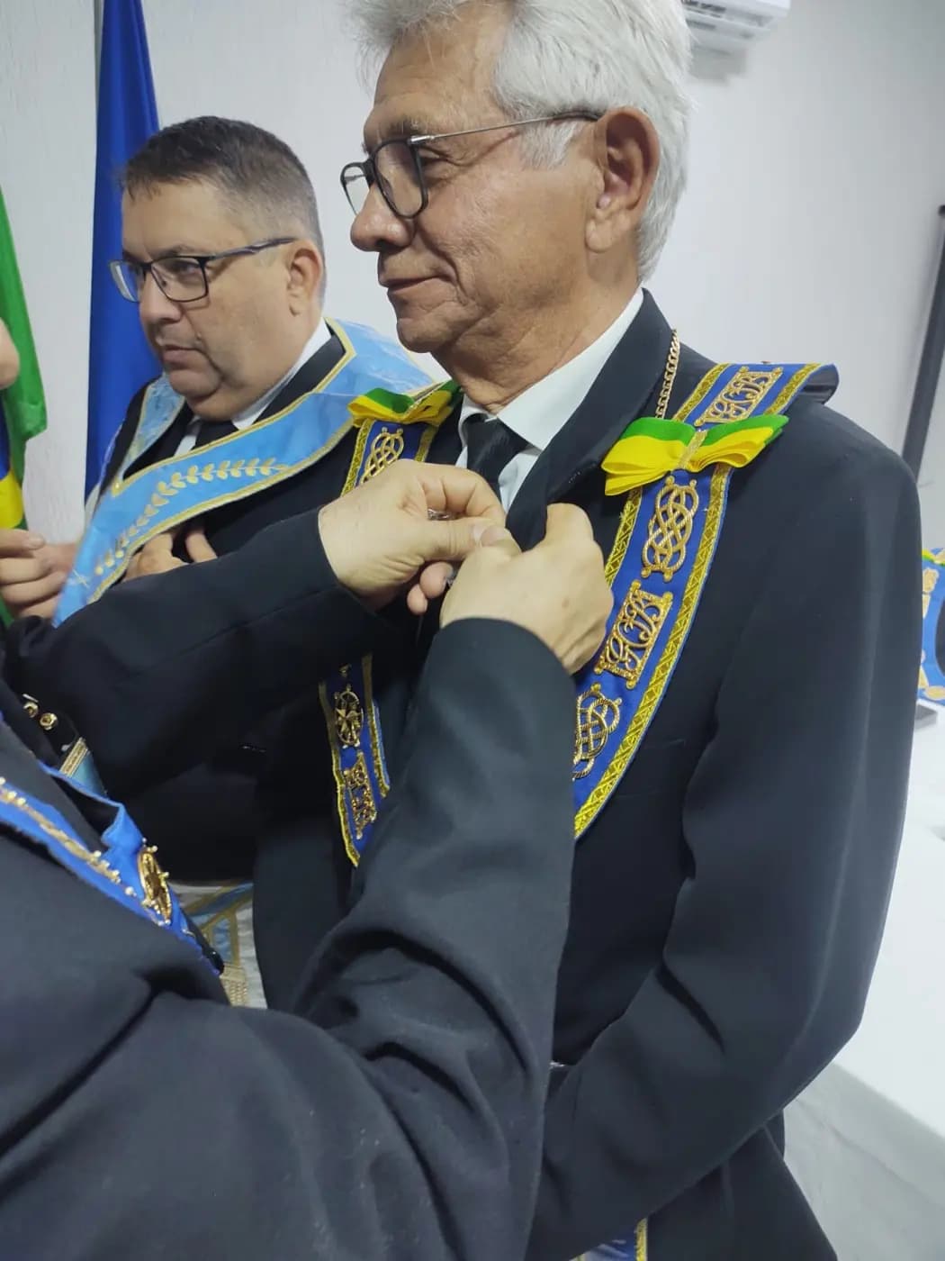 Registro fotográfico: ATO ADMINISTRATIVO DE POSSE DA DIRETORA EXECUTIVA DA APJ/GOB-RN, DE SECRETÁRIOS DO GOB-RN E DE JUÍZES DOS TRIBUNAIS MAÇÔNICOS DO GOB-RN.