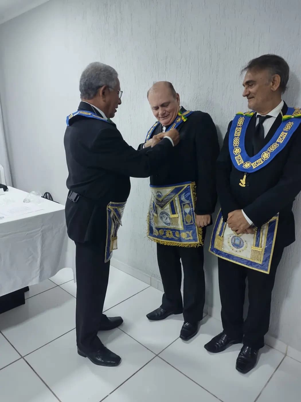 Registro fotográfico: ATO ADMINISTRATIVO DE POSSE DA DIRETORA EXECUTIVA DA APJ/GOB-RN, DE SECRETÁRIOS DO GOB-RN E DE JUÍZES DOS TRIBUNAIS MAÇÔNICOS DO GOB-RN.