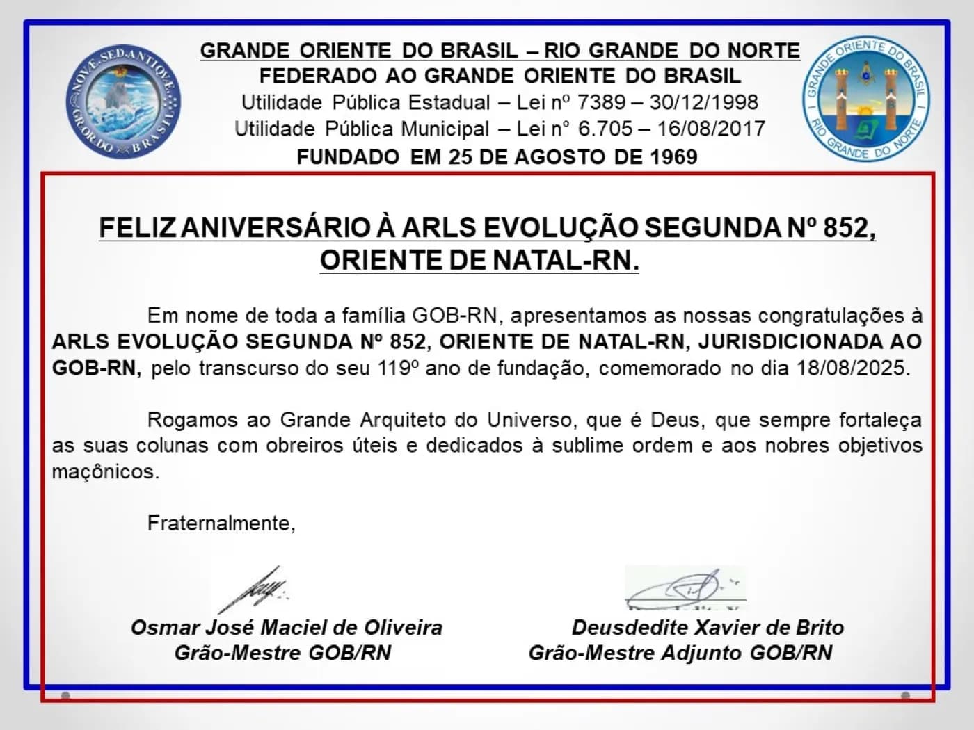 Registro fotográfico: FELIZ ANIVERSÁRIO