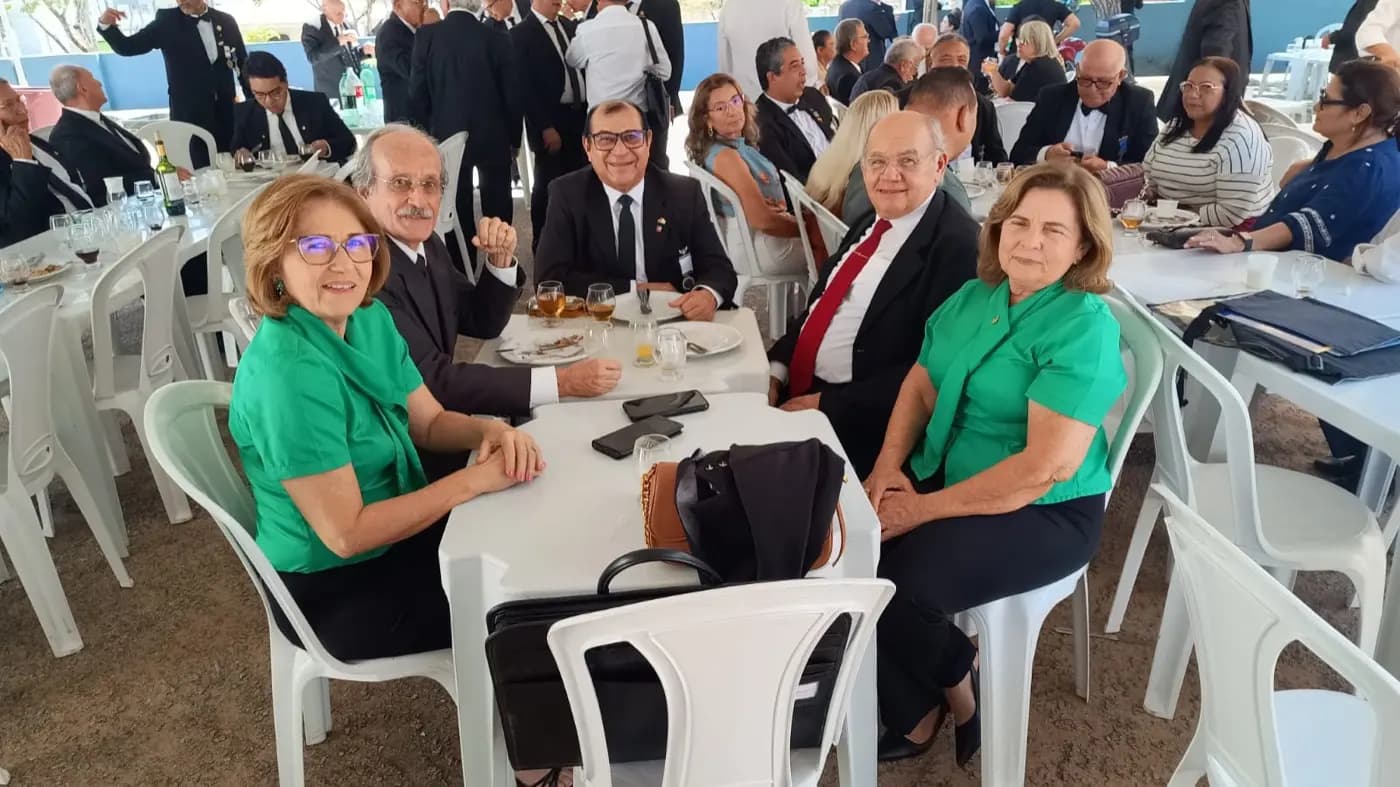 Registro fotográfico: SESSÃO MAGNA PÚBLICA ALUSIVA AO DIA DO MAÇOM/2025, REALIZADA EM CONJUNTO PELAS TRÊS POTÊNCIAS MAÇÔNICAS REGULARES DO RIO GRANDE DO NORTE (GOB-RN,GLERN E GORN).