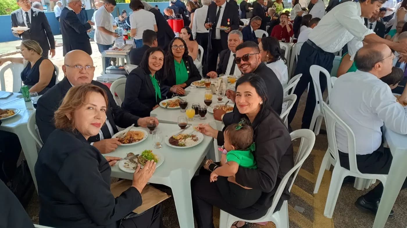 Registro fotográfico: SESSÃO MAGNA PÚBLICA ALUSIVA AO DIA DO MAÇOM/2025, REALIZADA EM CONJUNTO PELAS TRÊS POTÊNCIAS MAÇÔNICAS REGULARES DO RIO GRANDE DO NORTE (GOB-RN,GLERN E GORN).