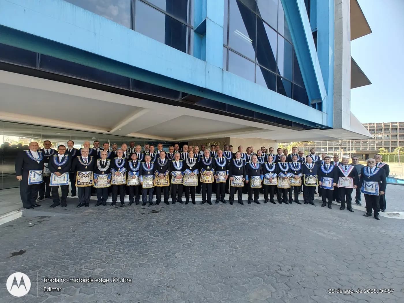 Registro fotográfico: PARTICIPAÇÃO DO GRÃO-MESTRE DO GOB-RN E COMITIVA NOS EVENTOS DA SUPREMA CONGREGAÇÃO/2025 DO GOB.