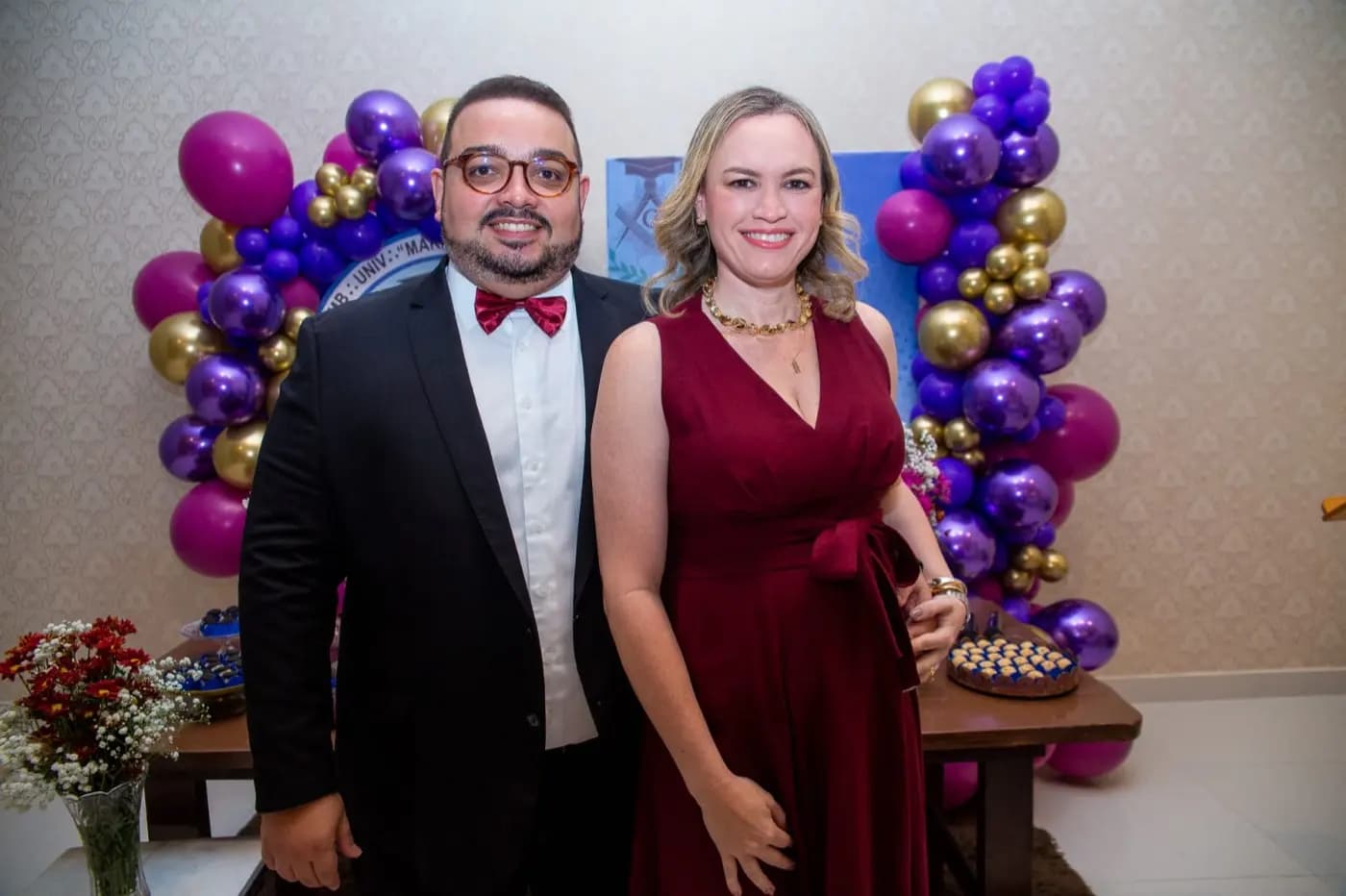 Registro fotográfico: BAILE COMEMORATIVO AOS 15 (QUINZE) ANOS DE FUNDAÇÃO DA LOJA MAÇÔNICA UNIVERSITÁRIA MÁRIO VILAR DE MELO Nº 4.085, ORIENTE DE NATAL/RN.