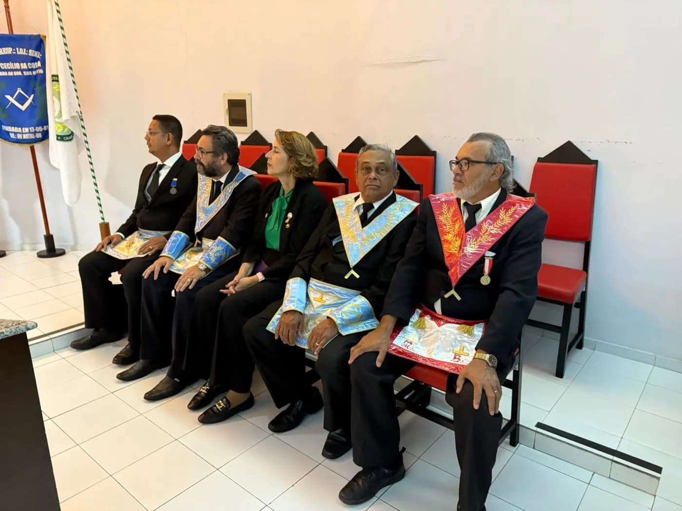 Registro fotográfico: SESSÃO MAGNA PÚBLICA EM CONJUNTO, EM HOMENAGEM À PROCLAMAÇÃO DA INDEPENDÊNCIA DO BRASIL, REALIZADA PELAS LOJAS MAÇÔNICAS JOÃO CECÍLIO DA COSTA N° 2.116, ORIENTE DE NATAL-RN, E SENADOR JOÃO CÂMARA Nº 3268, ORIENTE DE JOÃO CÂMARA-RN.