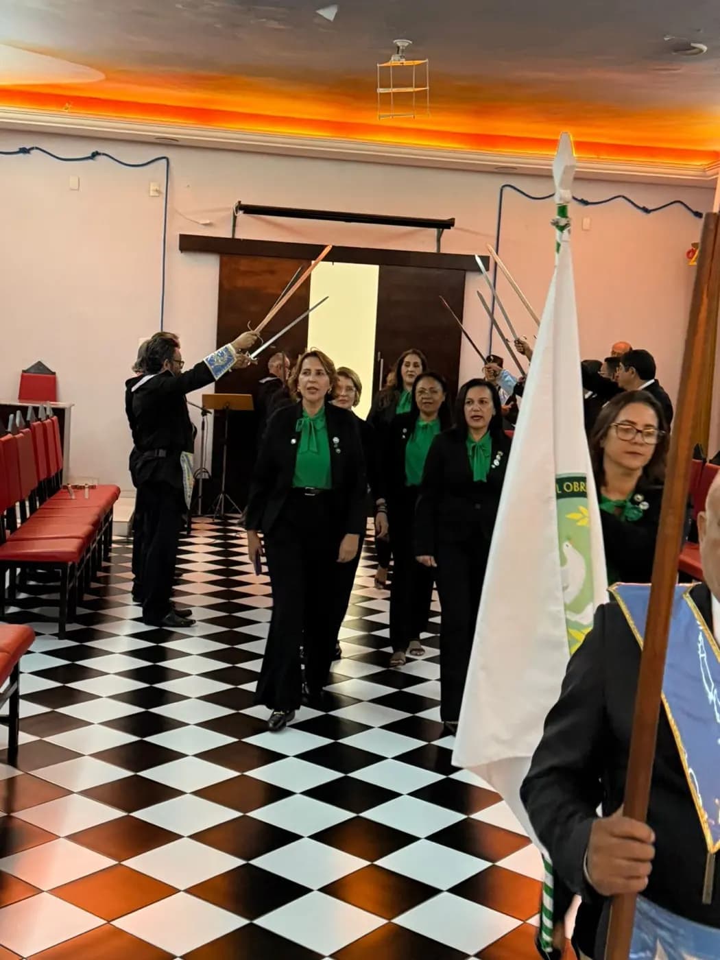 Registro fotográfico: SESSÃO MAGNA PÚBLICA EM CONJUNTO, EM HOMENAGEM À PROCLAMAÇÃO DA INDEPENDÊNCIA DO BRASIL, REALIZADA PELAS LOJAS MAÇÔNICAS JOÃO CECÍLIO DA COSTA N° 2.116, ORIENTE DE NATAL-RN, E SENADOR JOÃO CÂMARA Nº 3268, ORIENTE DE JOÃO CÂMARA-RN.