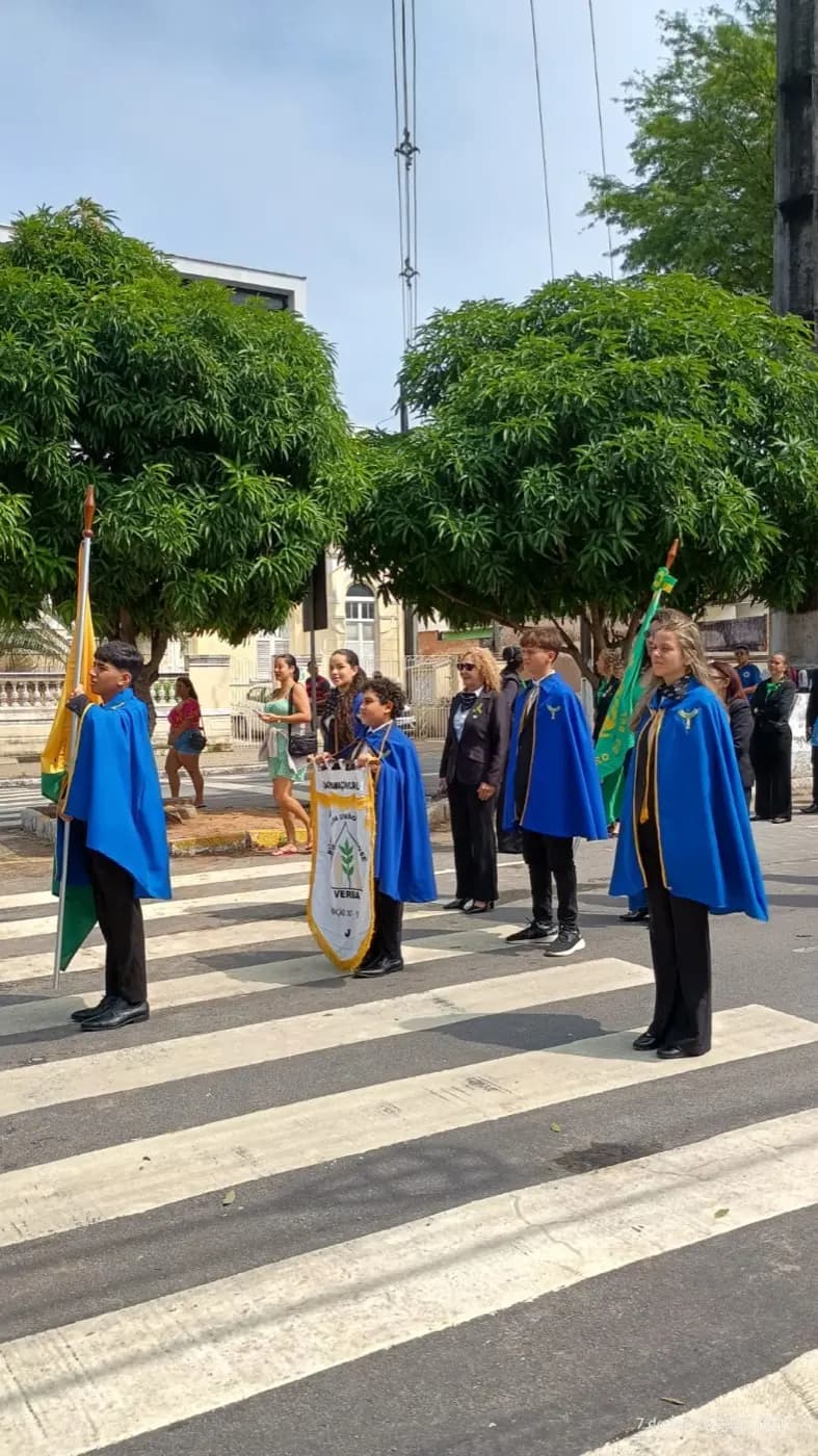Registro fotográfico: PARTICIPAÇÃO DA FAMÍLIA GOB-RN NO DESFILE DA INDEPENDÊNCIA DO BRASIL 2025.
