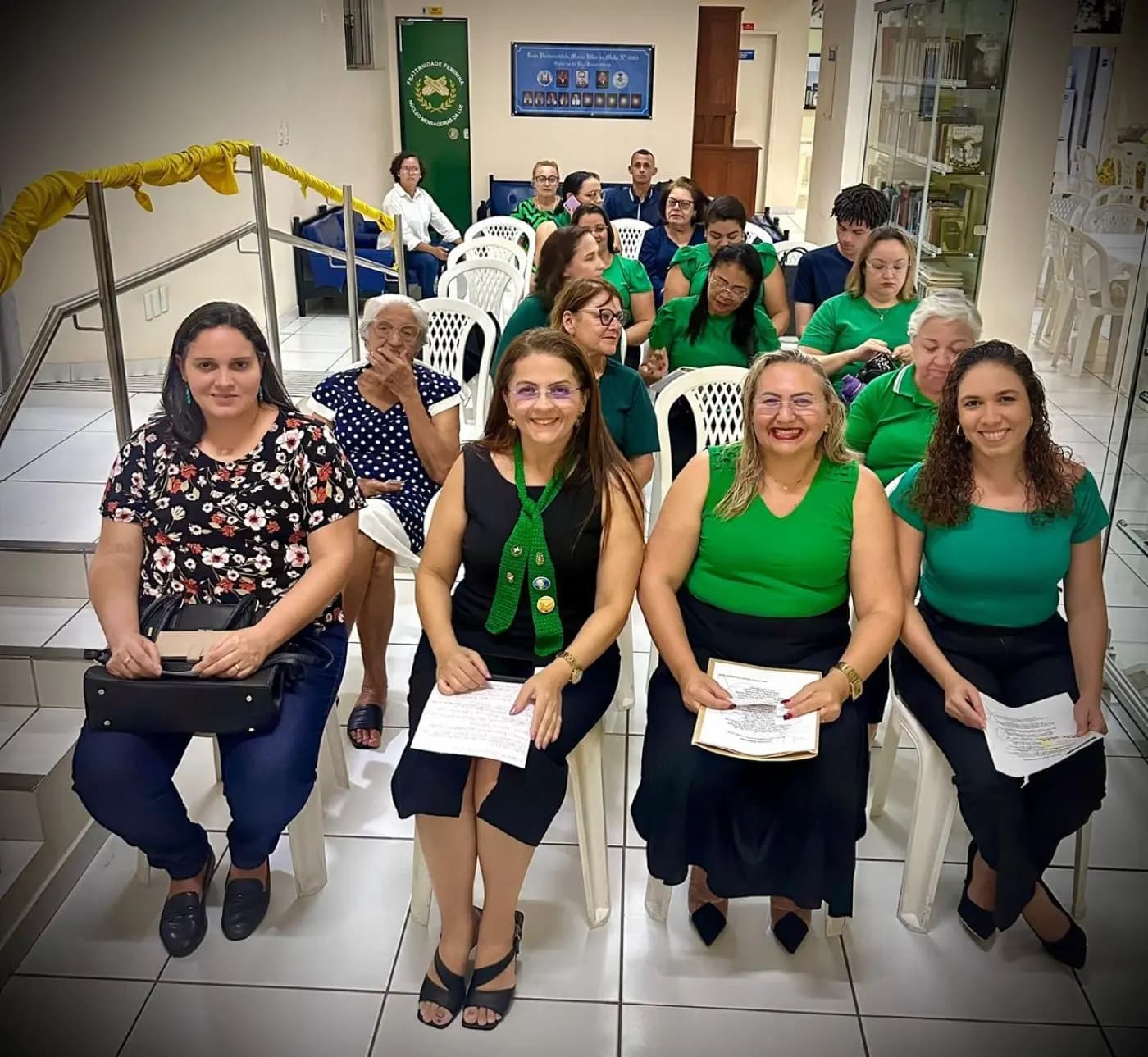 Registro fotográfico: SESSÃO MAGNA NO GRAU DE APRENDIZ MAÇOM, NO RITO SCHRÖDER, REALIZADA PELA LOJA MAÇÔNICA UNIVERSITÁRIA ESTRELA NATALENSE Nº 4.122, ORIENTE DE PARNAMIRIM-RN.