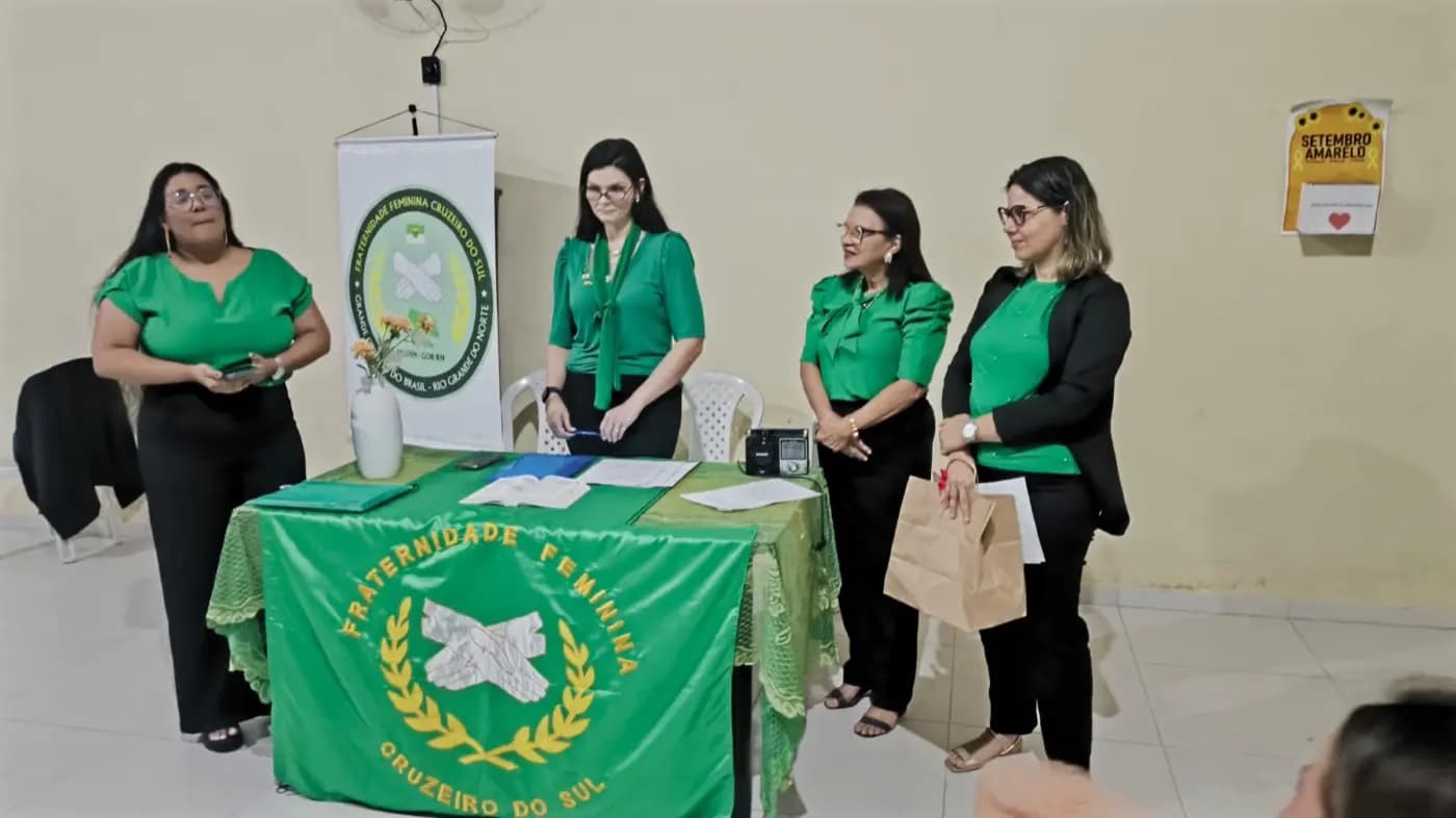 Registro fotográfico: SESSÃO MAGNA DE INICIAÇÃO REALIZADA PELA LOJA MAÇÔNICA LUIZ GONZAGA DO NASCIMENTO N° 4.567, ORIENTE DE PARNAMIRIM-RN.
