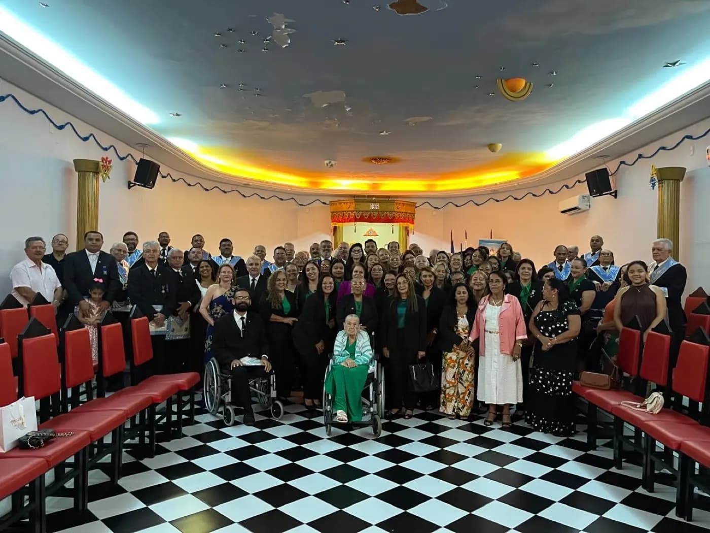 Registro fotográfico: SESSÃO MAGNA PÚBLICA CONJUNTA ALUSIVA AO “SETEMBRO AMARELHO”.