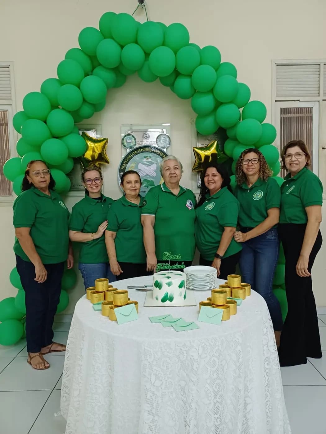 Registro fotográfico: ATO COMEMORATIVO AOS 58 ANOS DE FUNDAÇÃO DA FRATERNIDADE FEMININA CRUZEIRO DO SUL – FRAFEM.