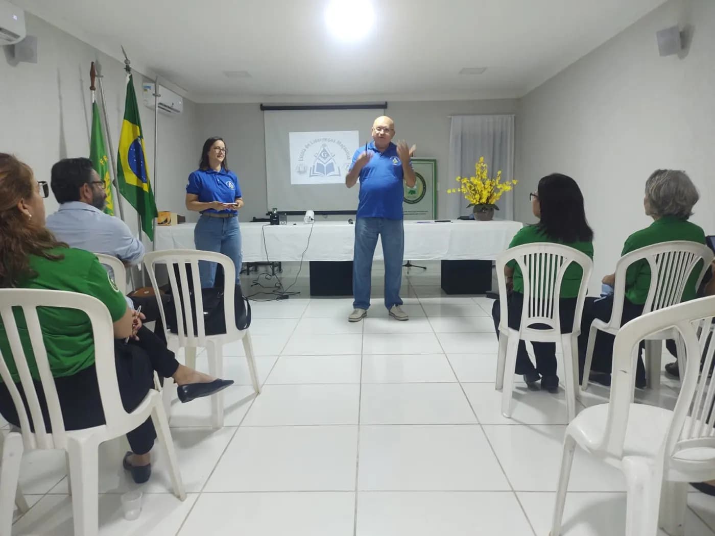 Registro fotográfico: CURSO BÁSICO DE ORATÓRIA.