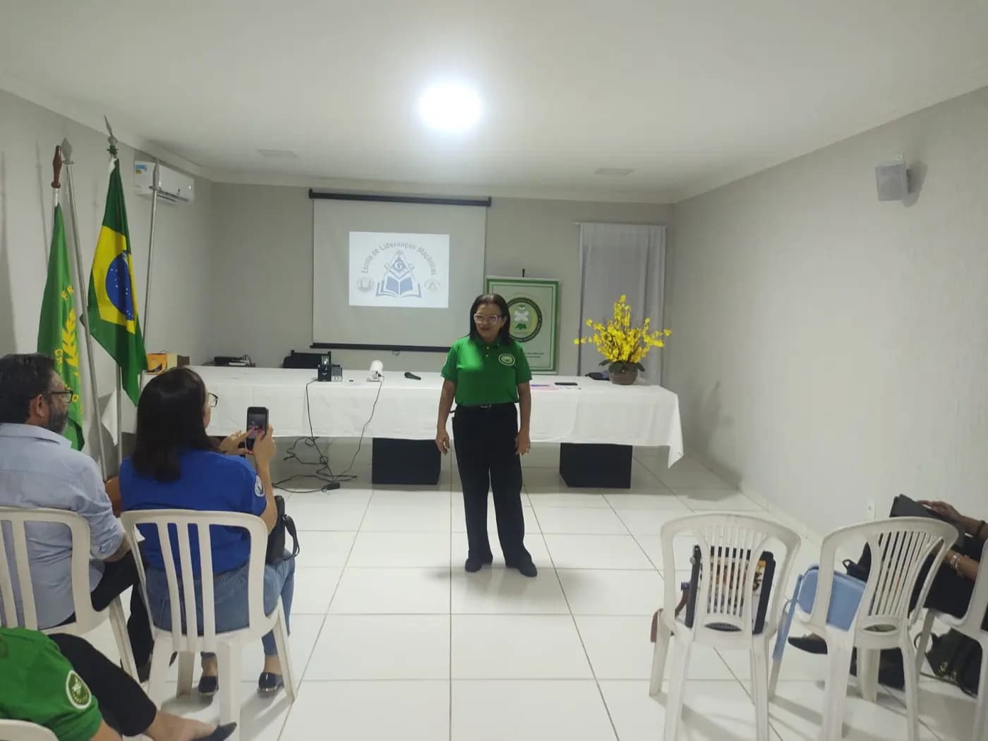 Registro fotográfico: CURSO BÁSICO DE ORATÓRIA.