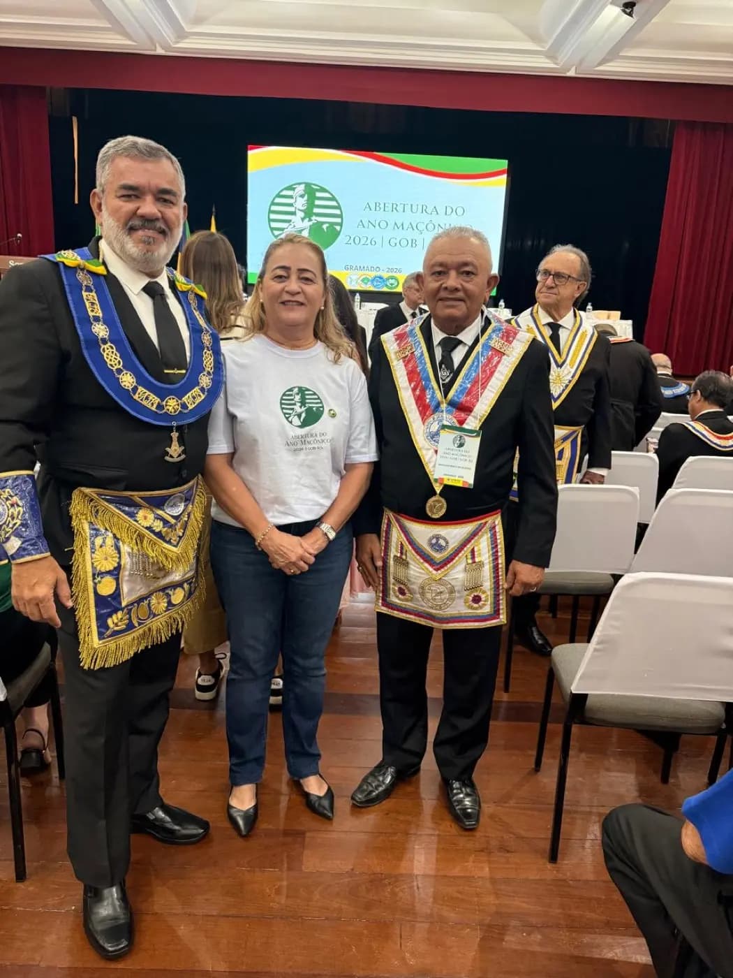Registro fotográfico: ABERTURA DO ANO MAÇÔNICO 2026 DO GRANDE ORIENTE DO BRASIL (GOB).