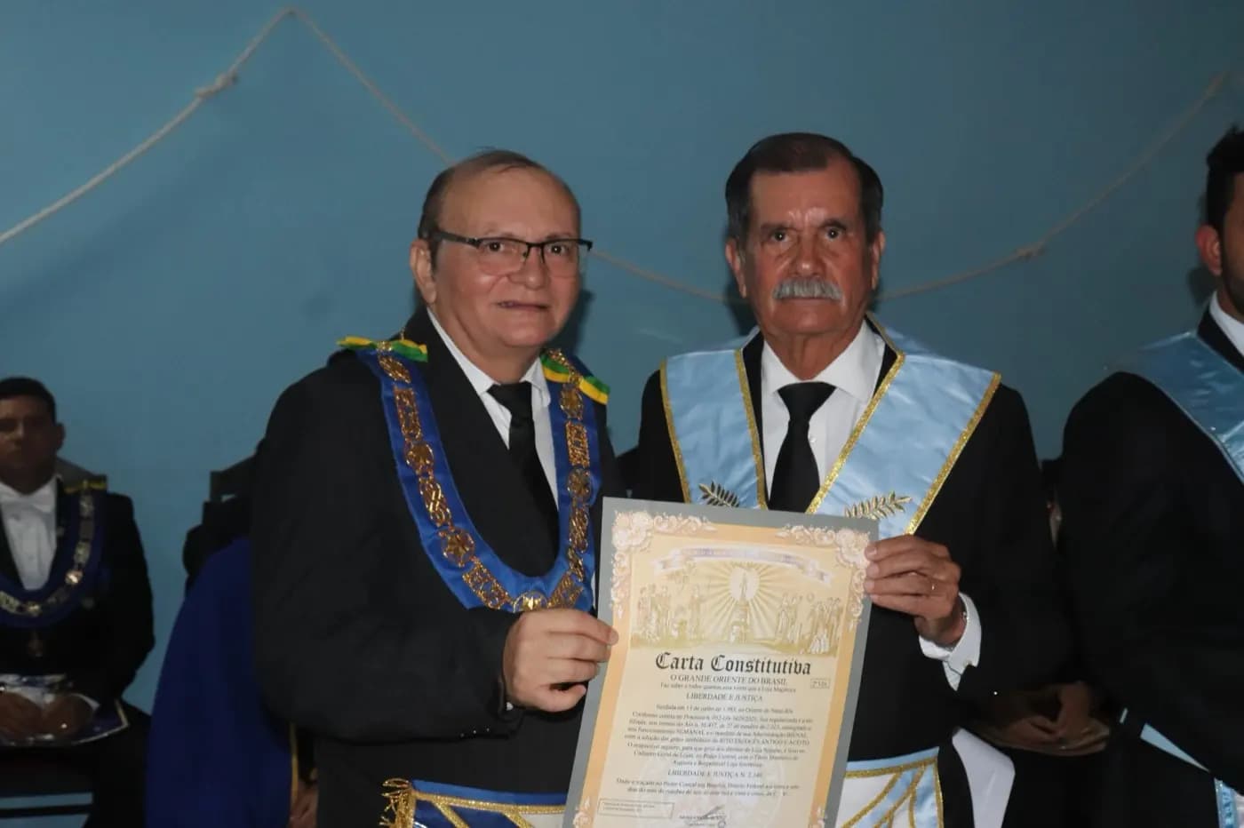 Registro fotográfico: SESSÃO MAGNA PÚBLICA DE ABERTURA DO ANO MAÇÔNICO DO GRANDE ORIENTE DO BRASIL – RIO GRANDE DO NORTE (GOB-RN) – 2026.
