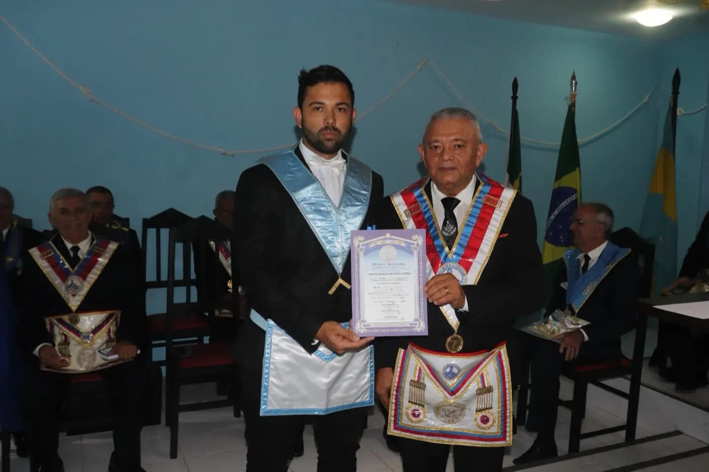 Registro fotográfico: SESSÃO MAGNA PÚBLICA DE ABERTURA DO ANO MAÇÔNICO DO GRANDE ORIENTE DO BRASIL – RIO GRANDE DO NORTE (GOB-RN) – 2026.