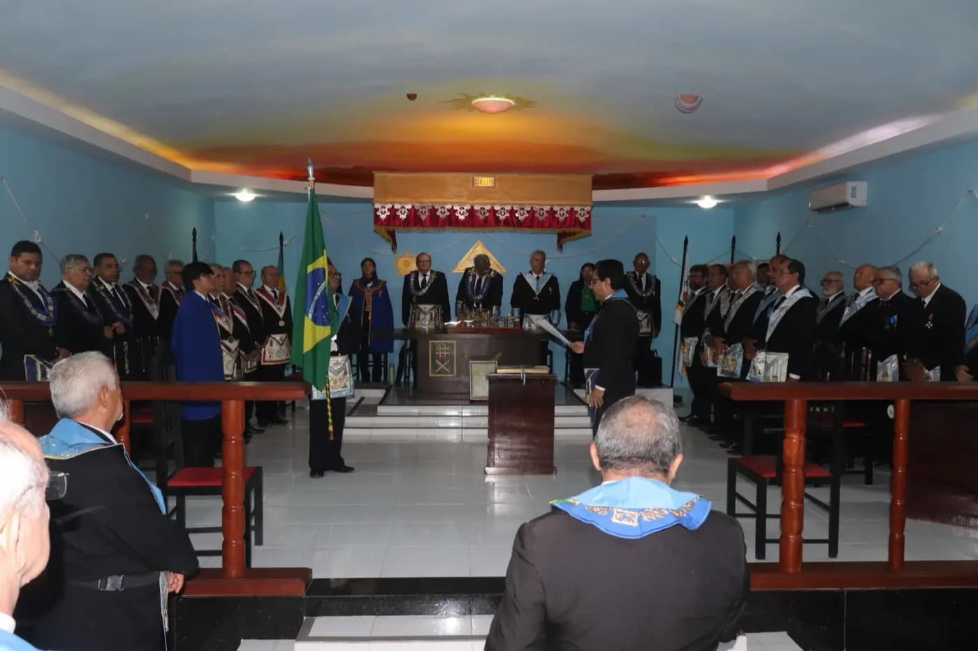 Registro fotográfico: SESSÃO MAGNA PÚBLICA DE ABERTURA DO ANO MAÇÔNICO DO GRANDE ORIENTE DO BRASIL – RIO GRANDE DO NORTE (GOB-RN) – 2026.