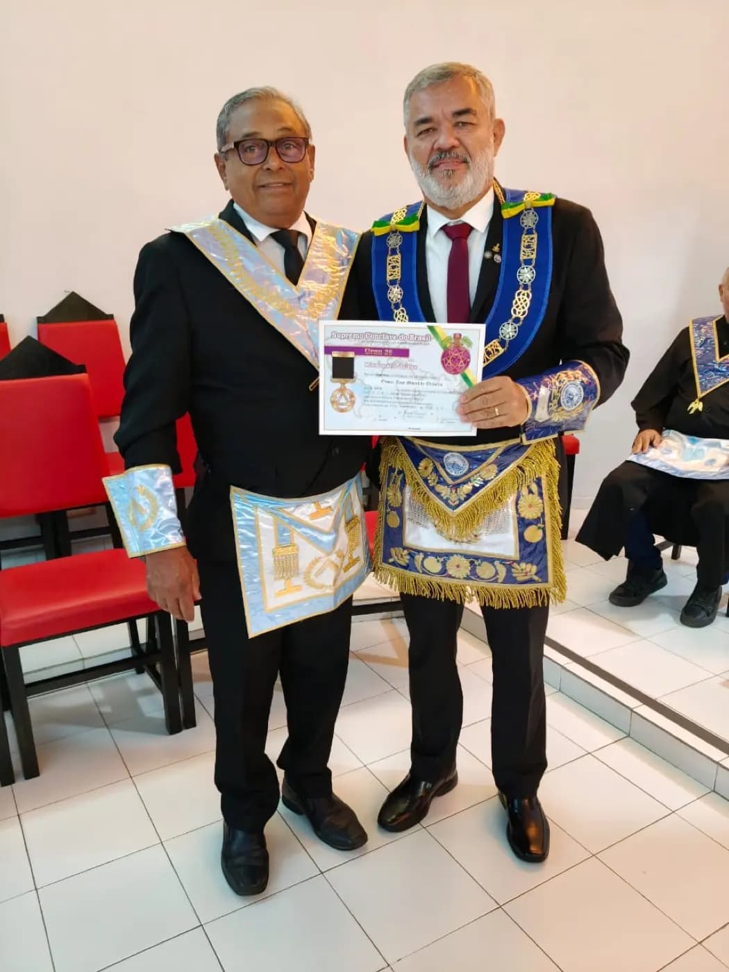 Registro fotográfico: LOJA MAÇÔNICA UNIVERSITÁRIA MÁRIO VILAR DE MELO Nº 4.085, ORIENTE DE NATAL/RN – SESSÃO DE RETORNO AOS TRABALHOS MAÇÔNICOS DO ANO DE 2026