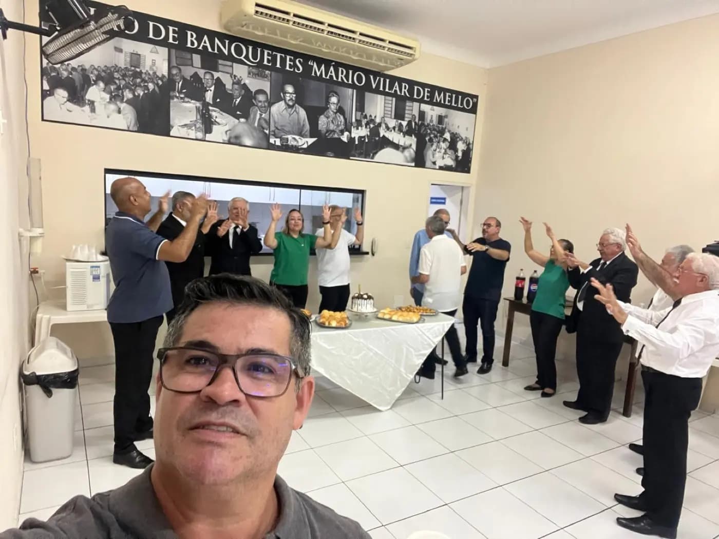 Registro fotográfico: SESSÃO DE RETORNO ÀS ATIVIDADES MAÇÔNICAS DO ANO DE 2026, REALIZADA PELA LOJA MAÇÔNICA DR. PEDRO GERMANO COSTA Nº 2.349, ORIENTE DE NATAL-RN.