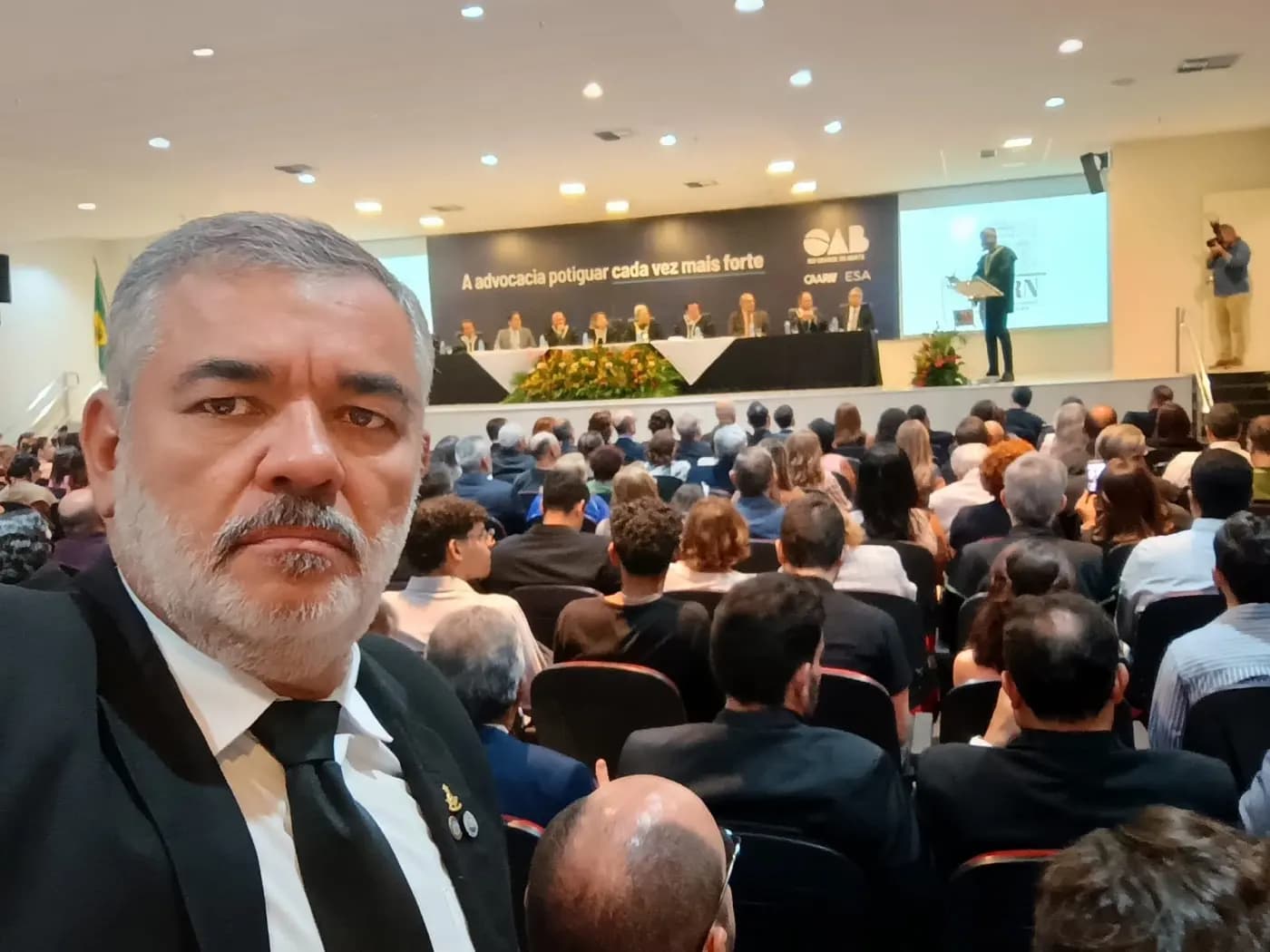 Registro fotográfico: INSTITUTO HISTÓRICO E GEOGRÁFICO DO RN EMPOSSA IRMÃO MAÇOM DO GOB-RN COMO SÓCIO EFETIVO