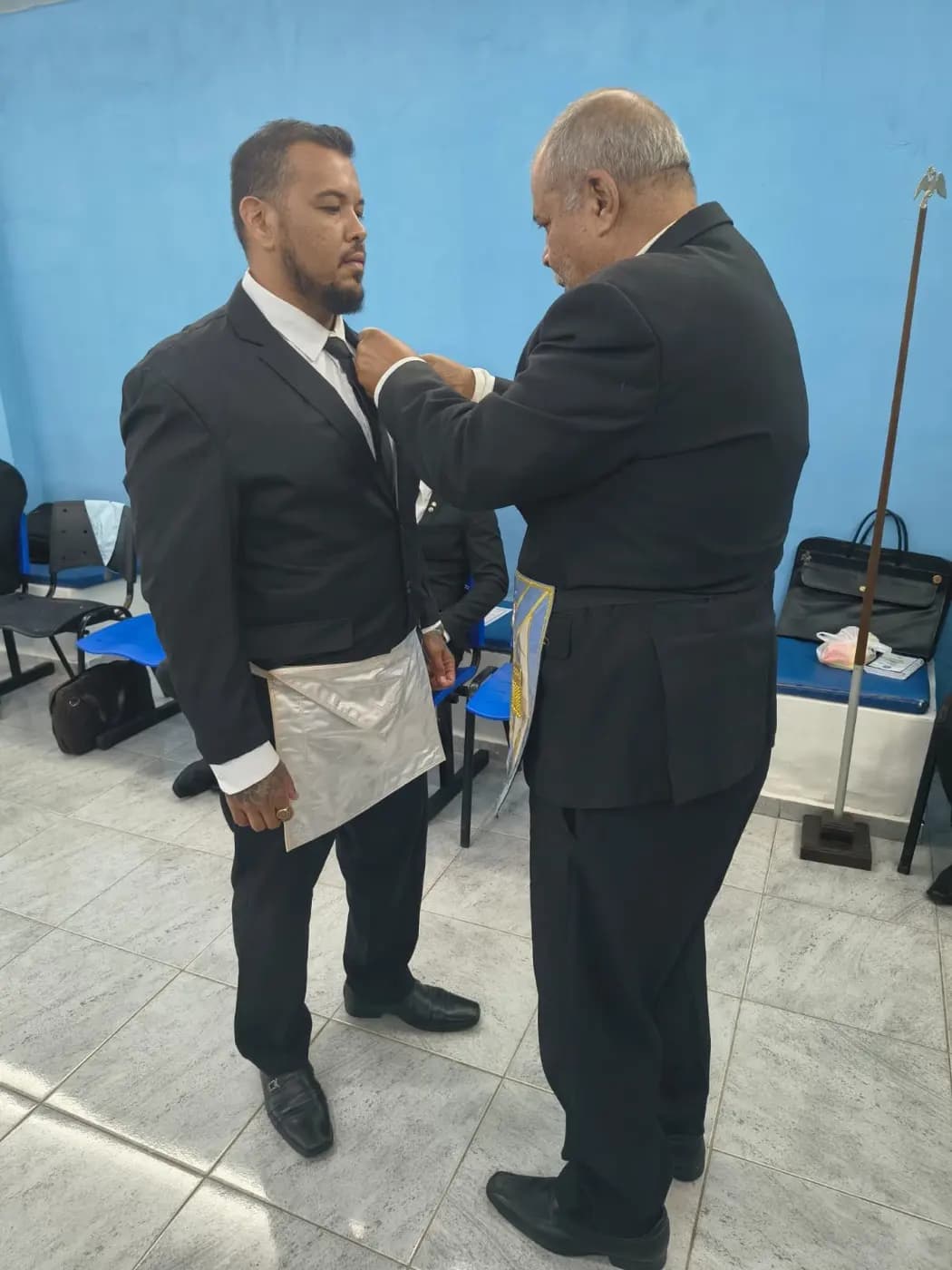 Registro fotográfico: LOJA MAÇÔNICA PEDRO ALVES PINHEIRO N° 3.918, ORIENTE DE EXTREMOZ/RN – SESSÃO MAGNA DE INICIAÇÃO.