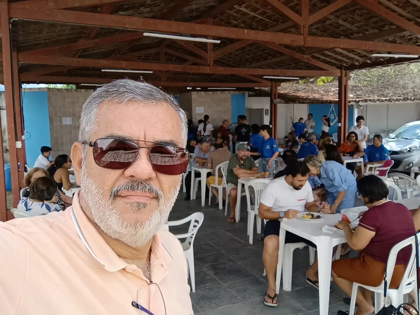 Registro fotográfico: NÚCLEO ALFA UNIÃO NATALENSE N°42, DA AÇÃO PARAMAÇÔNICA JUVENIL – APEIJOADA.