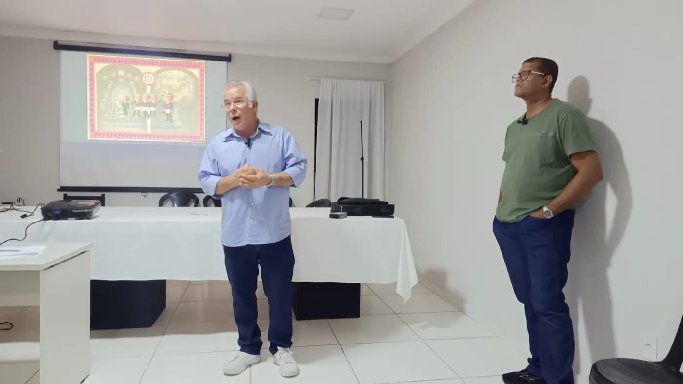 Registro fotográfico: PALESTRA SOBRE O SAGRADO ARCO REAL DE JERUSALÉM, OFERECIDA PELO GRANDE ORIENTE DO BRASIL – RIO GRANDE DO NORTE (GOB-RN