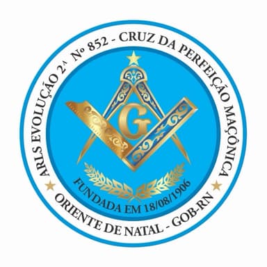 Estandarte da ARLS Evolução II nº 0852