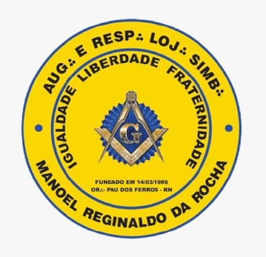 Estandarte da ARLS Manoel Reginaldo da Rocha nº 2439